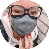 Ervaring van Shirley Visser met het Binamed Mondkapje