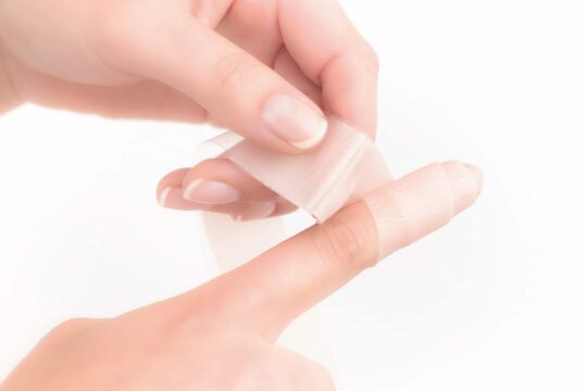 Siliconen fingerwrap